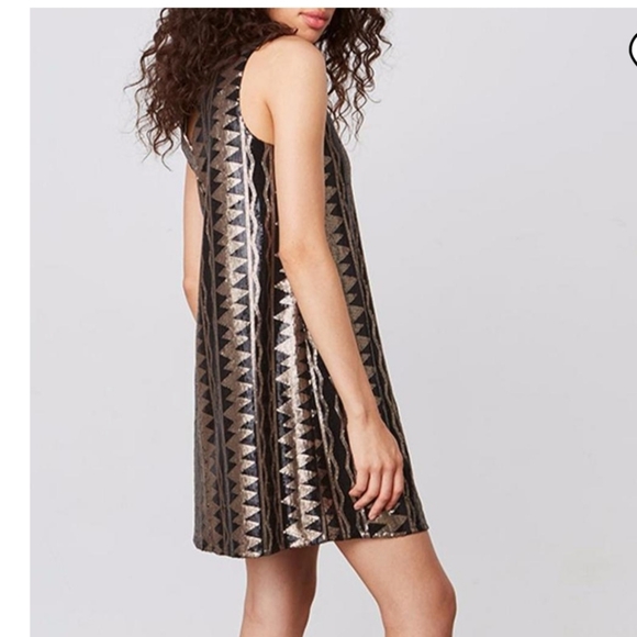 Sequin Shift Dress - Picture 2 of 6